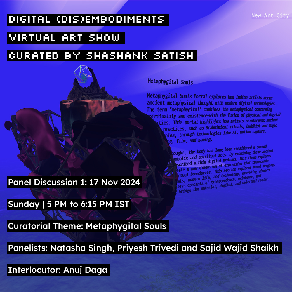 Metaphygital Souls_Panel Discussion Poster